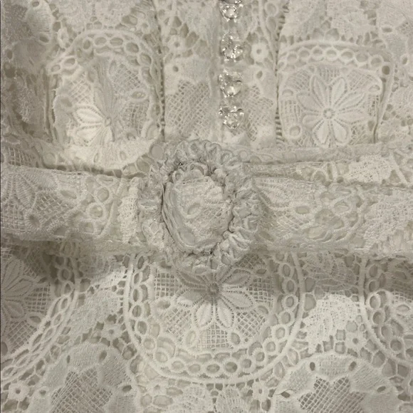 NWT Marlow White Lace Formal Kids Dress size 2/3 years - Picture 5 of 12